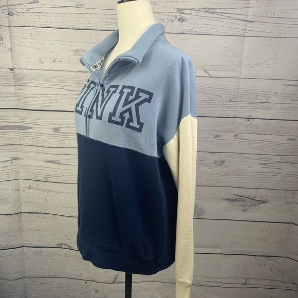 PINK Half Zip Pullover - Picture 2 of 8